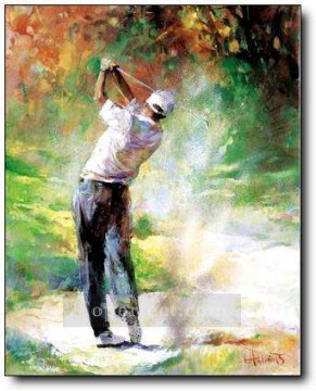  deporte Pintura - yxr0039 impresionismo deporte golf